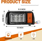 LED headlights for Club Car DS